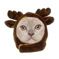 thumbnail image 2 of Walbest Costume Hat Cosplay Cap Cat Dog Hats Plush Cute Hat for Pet Kitten Puppy Birthday April Fools' Day Christmas Halloween Party Favor for Small and Medium Pet, 2 of 7
