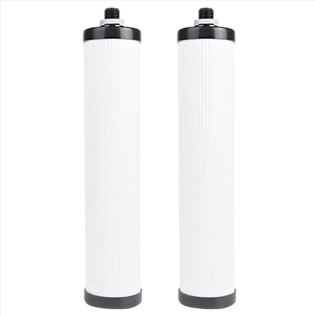 2X Elementos de Filtro Purificador de Agua para el Hogar Elementos de Filtro de Carbón Activado Trasero T33 de 9 Pulgadas Accesorios para Purificador de Agua