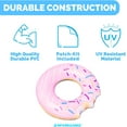 thumbnail image 6 of Swimline Donut Inflatable Pool Ring (Pink), 6 of 6