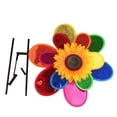 thumbnail image 1 of Molino De Viento Para Exteriores, Decoración, Girasol, Doble Capa, Jardín, Ranura Para Tarjetas Con Lentejuelas, 1 of 8