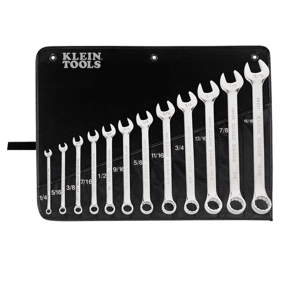 Klein Tools Combination Wrench Set, 12-Piece