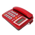 thumbnail image 4 of Wired Landline Phone,Big Button Corded Phone Desk Corded Telephone Big Button Corded Phone Top-Notch Performance, 4 of 14
