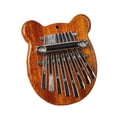 thumbnail image 4 of Piano de pulgar compacto pequeño colgante regalo, instrumento musical Piano de para niños jugadores amantes de la música adornos adultos, , Oso, 4 of 8
