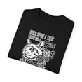 thumbnail image 3 of Novelty There Was A Girl Who Loved Feline And Tattoos Fan Hilarious Fur Parent Kitten Kittens Kitties Lover Unisex Garment-Dyed T-shirt, 3 of 4