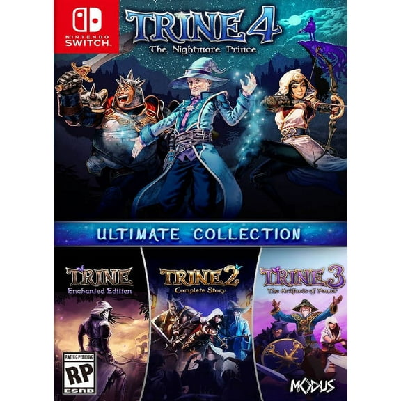 Restored Trine: Ultimate Collection Trine 1,2,3 & 4 (Nintendo Switch, 2019) Fighting Game (Refurbished)