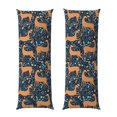 thumbnail image 1 of Balery Reindeer Funda Protectora para Almohada Corporal de Algodón Hipoalergénico con Cierre(55 x 21 pulgadas), Almohadas No Incluidas, 1 of 7