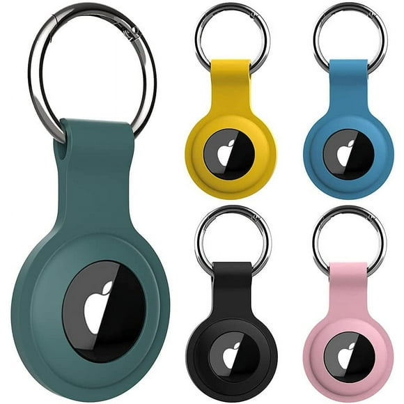 Zshan Pieces Cases for Apple AirTag 2021, Airtag Keychain - Anti-Drop and Anti-Scratch for Pets Wallets and Luggage, Compatible with New Air Tag Locator Tracker Case
