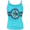 thumbnail image 1 of Sky Blue Juniors Tie-Dye Spaghetti Tank Top - Medium, 1 of 1