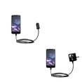 thumbnail image 1 of Gomadic Car and Wall Charger Essential Kit suitable for the Motorola Moto Z Force - Includes both AC Wall and DC Car Charging Options with TipExchange, 1 of 4