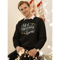 thumbnail image 2 of Full Of Christmas Spirits Sweatshirt Men -Smartprints Designs, Male Medium, 2 of 4