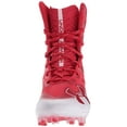 thumbnail image 4 of Under Armour Men's Highlight Mc High-Top Mesh Football Shoe - 7.5M - Red, 4 of 5