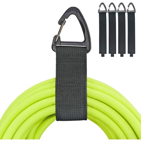 Extension Cord Holder Organizer(4 Pack), Extension Cord Hanger for Garage Organization and Storage, 16-Inch Heavy Duty Storage Strap for Extension Cord within 100ft