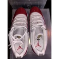thumbnail image 5 of Ni - ke Ni - ke Air Jordan Retro 11 Cherry Low Red Mens Size 10.5 Deadstock DS 528895-102, 5 of 5