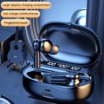 thumbnail image 1 of Twowood auricular 2 unids D2 Auriculares inalámbricos LED recargable Pantalla DIOSULTE HIMPRINT CONTROL DE TOUCHO MINI BLUETOOTH Compatible con Bluetooth 5.2 Auriculares inurales para deportes, 1 of 6
