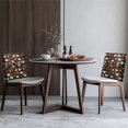 thumbnail image 4 of Xoenoiee Pumpkin Maple Leaf Print Dining Chair Covers Chair Back Covers Soft Chairs Protector Slipcovers Washable Dining Room Seat Cover for Home Hotel Kitchen Thanksgiving Decor, 1 Pack, 4 of 7