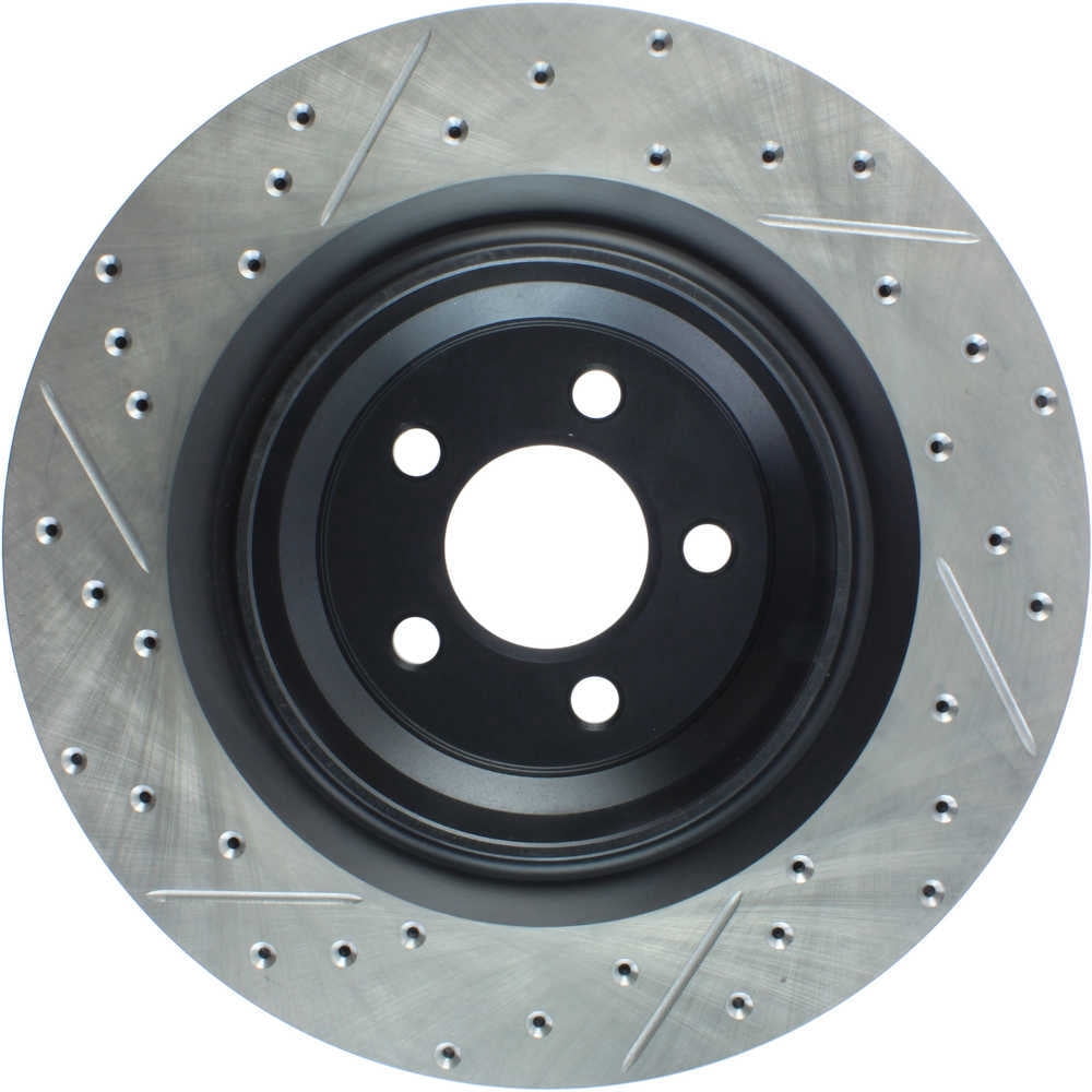 StopTech SportStop 06-09 Chrysler SRT-8 Rear Left Drilled & Slotted Rotor