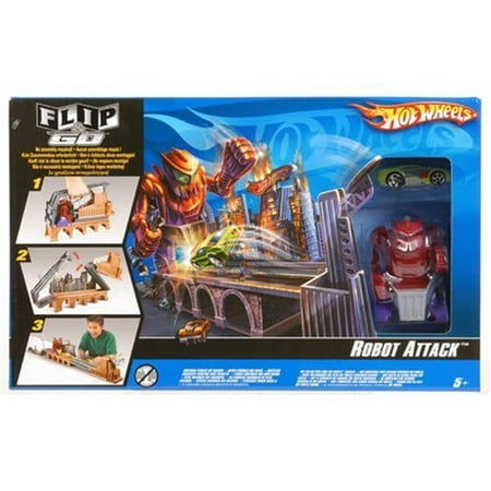 Hot Wheel Flip Out Robot Attack