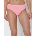 thumbnail image 4 of Hanes Ultimate Women's Breathable Hipster Underwear, 6-Pack White/Navy H/Pink/Black/Lilac H/Blackblot 6, 4 of 10