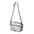 thumbnail image 1 of Bolso transparente para eventos en estadios, bolso cruzado práctico y versátil con bolsillo frontal, cruzado de PVC, transparente para eventos. S, 1 of 8