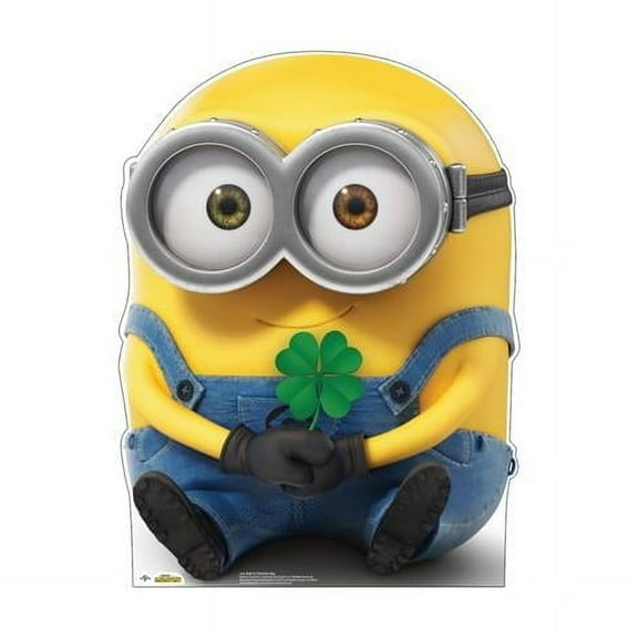 35 x 26 in. Bob St. Patricks Day Cardboard Cutout, Minions