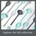 thumbnail image 3 of Tovolo Silicone Basting Brush for Cooking and Pastry, Flex Core Charcoal Gray Silicone Pastry Brush Oil Egg Wash Spreader, BBQ Sauce Marinade Meat Cooking Brush Heat Safe 600F Grilling Utensil, 3 of 6