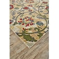 thumbnail image 3 of Saluda Spiral Botanical Rug, Bright Red/Green, 2ft - 2in x 4ft Accent Rug, 3 of 3