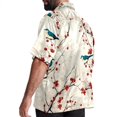 thumbnail image 3 of Tree Men's Short Sleeve Hawaiian Beach Shirt Casual Printed Button Down Summer Unisex Casual Shirt, 3 of 6