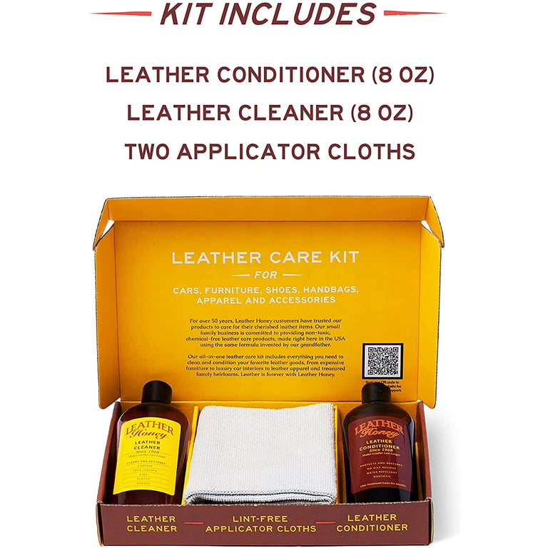 Leather Care Kit - Leather Honey