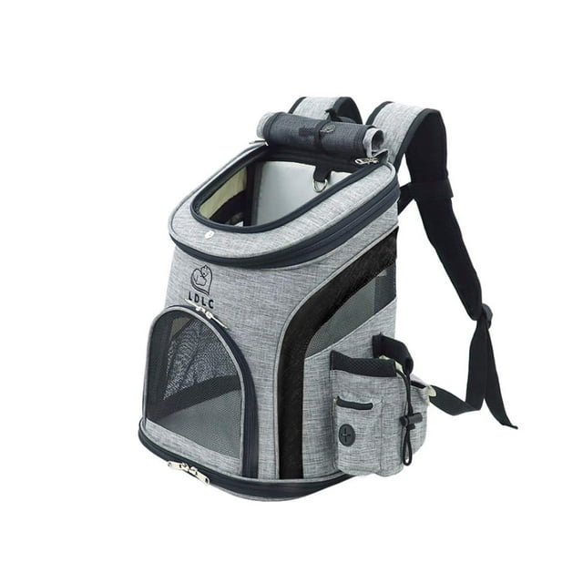 Sac à Dos pour Chien, Sac de Transport en Filet pour Chiens et Chats de Taille Moyenne, Sac de Transport Portable pour Chiot, Randonnée, Voyage en Plein Air (Taille Moyenne)