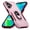 Pink, variant on Allytech for iPhone 17 Case, 360° Rotatable Ring Kickstand Military Grade Dropproof Anti-Shock PC and TPU Hybrid Protective Case for Apple iPhone 17, Red+Rose