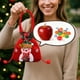thumbnail image 4 of Decoraciones navideñas, adornos navideños, regalos de Navidad, bolsa de regalo navideña, caja de regalo para la Nochebuena, bolsa de regalo de terciopelo, embalaje navideño, bolsa de nailon para manza, 4 of 6