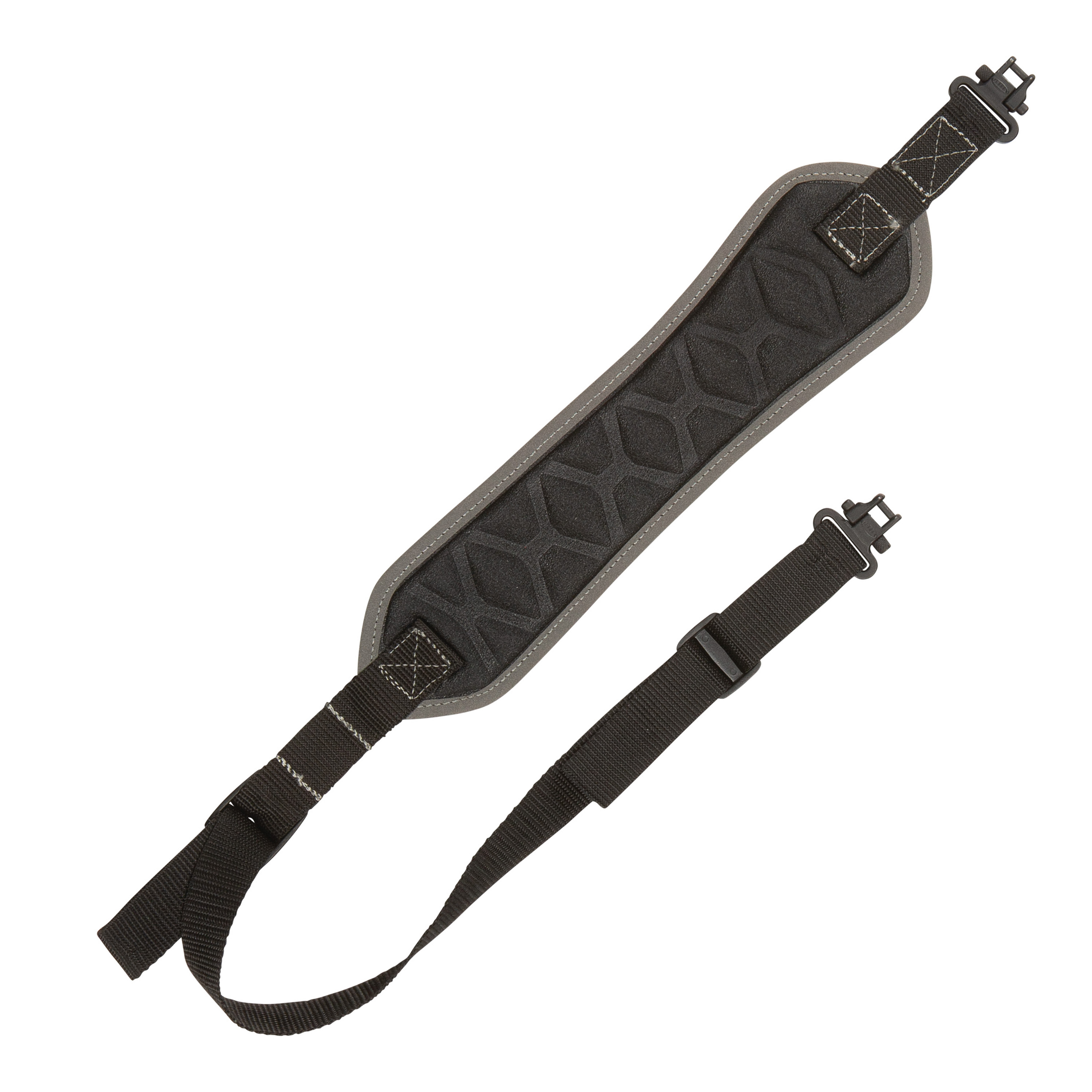 Allen Company Glenwood Lightweight Padded, Gun Holder/Sling with 15" Pad, 38" Overall Length, Includes Magnum Swivels, Black