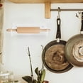 thumbnail image 2 of 2pcs Wall Mount Rolling Pin Holder Rolling Pin Display Rack Acrylic Rolling Pin, 2 of 9