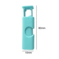 thumbnail image 3 of 8 piezas Clip de bolsa antideslizante plástico sellador de alimentos abrazadera accesorios para el hogar (azul), 3 of 8