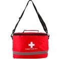 thumbnail image 3 of Miangastore Sac Médical Rouge Vide Sac de Rangement Médical Pochette à Médicaments Sac à Bandoulière pour Maison Voiture Voyage Extérieur Camping Randonnée, 3 of 8