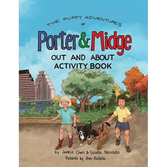 The Puppy Adventures of Porter and Midge: Out and About Activity Book, (Paperback)