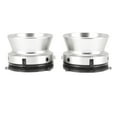thumbnail image 2 of 1 Pair Nab Hub Adapters with Lock, 1/4 10 Inch Reel To Reel Tape Nab Hub Adapter, Aluminum Opener Universal Loading Device for Reel To Reel Tape Recorder, 2 of 7