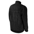 thumbnail image 4 of Chaqueta de soldadura YESWELDER de cuero negro resistente al fuego, 4 of 5