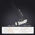 thumbnail image 5 of Choco Moon Heavy Duty 45Lbs Magnetic Sweeper, Large 18" Wheel Push Type, Telescopic Handle, Easy Garage & Yard Cleanup, 5 of 8
