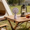 thumbnail image 5 of Lunxisen 1 Pcs Handheld Mini Fan Outdoor Portable Long Lasting Rechargeable Summer Fan, 5 of 9