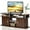 Walnut, variant on Costway 63''TV Stand Entertainment Console Center W/ 2 Cabinets Up to 70''Walnut