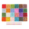 thumbnail image 1 of Bearachild 23000x Glass Seed Beads Pony Beads Rainbow Multicolor for Craft Supplies Artesanía, 1 of 4