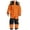 Orange, variant on Kids Snow Suits One-Piece Snow Suit for Kids Girls Boys Waterproof Windproof Ski Suits Snowboarding Ski Suits Kids Snowsuit