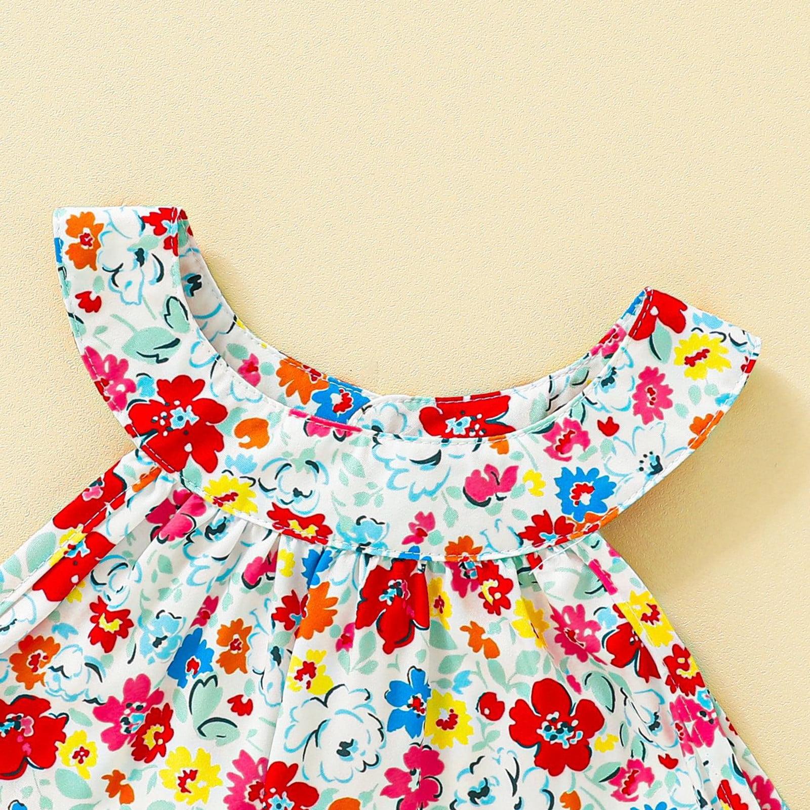 Girls cotton romper sale