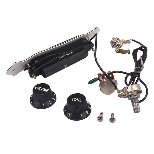 Control de Volumen de Tono de Pastilla de Repuesto de Guitarra de para Yuyangstore 4 cuerdas de recogida de guitarra