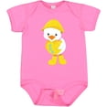 thumbnail image 3 of Inktastic Cute Duck In Yellow Raincoat And Boots, Baby Duck Boys or Girls Baby Bodysuit, 3 of 5