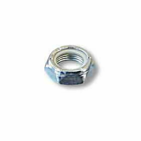 Locknut, 1/4-20 Thin, Nylon Insert, Zinc Plated