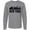AC-Heather Grey, variant on Inktastic New York Skyline Grunge Long Sleeve T-Shirt