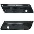 thumbnail image 2 of Set Black Hard Saddlebag Latch Covers Touring Bags Replacement Lock Face Plates, 2 of 3