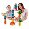 thumbnail image 3 of Hape Quadrilla Cliff Hanger Wooden Marble Run Construction Building Set, Unisex, Ages 4 & up, 3 of 5